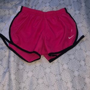 Nike pink/white Athletic Shorts